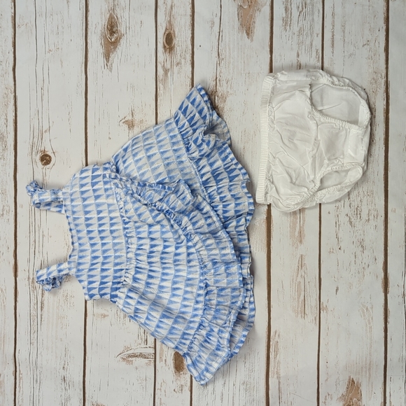 Janie & Jack x Rachel Zoe Dress 3-6M - Picture 1 of 9